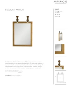 Arteriors Home Belmont Mirror New Arrivals 11 Arteriors Home Belmont Mirror New Arrivals