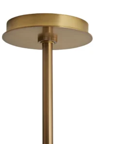 Arteriors Home Bend Linear Pendant Amber Brass New Arrivals