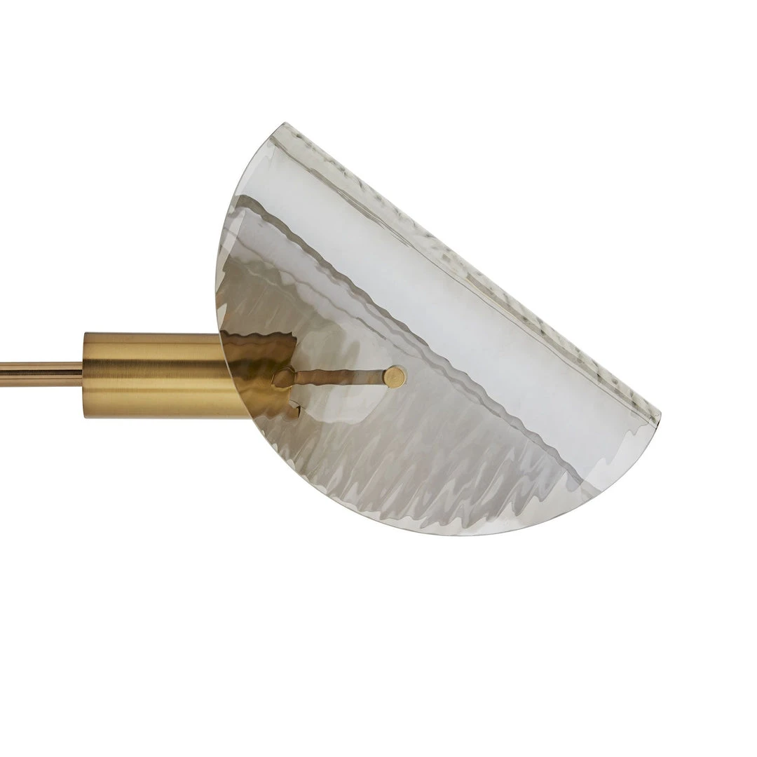 Arteriors Home New Arrivals Bend Chandelier Smoke Brass 8 Arteriors Home New Arrivals Bend Chandelier Smoke Brass