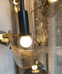 Arteriors Home New Arrivals Bend Chandelier Amber Steel 19 Arteriors Home New Arrivals Bend Chandelier Amber Steel