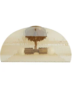 Arteriors Home New Arrivals Bend Flushmount Amber And Brass 11 Arteriors Home New Arrivals Bend Flushmount Amber And Brass