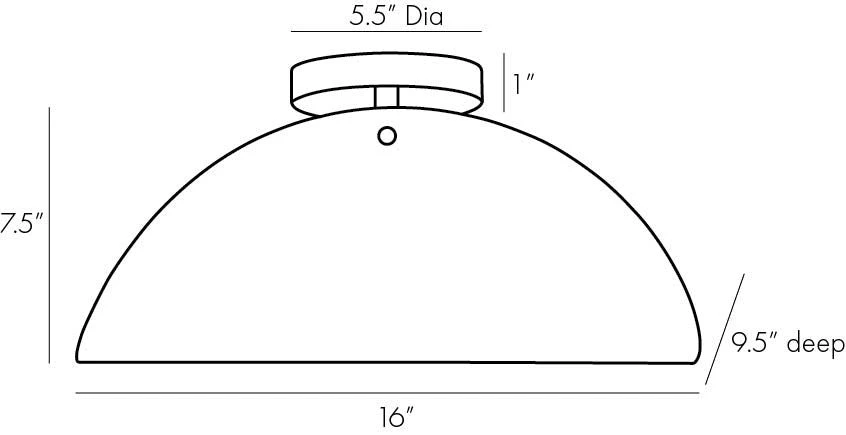 Arteriors Home Bend Flushmount Smoke And Brass 8 Arteriors Home Bend Flushmount Smoke And Brass