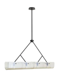 Arteriors Home New Arrivals Bend Linear Pendant Amber Steel 16 Arteriors Home New Arrivals Bend Linear Pendant Amber Steel