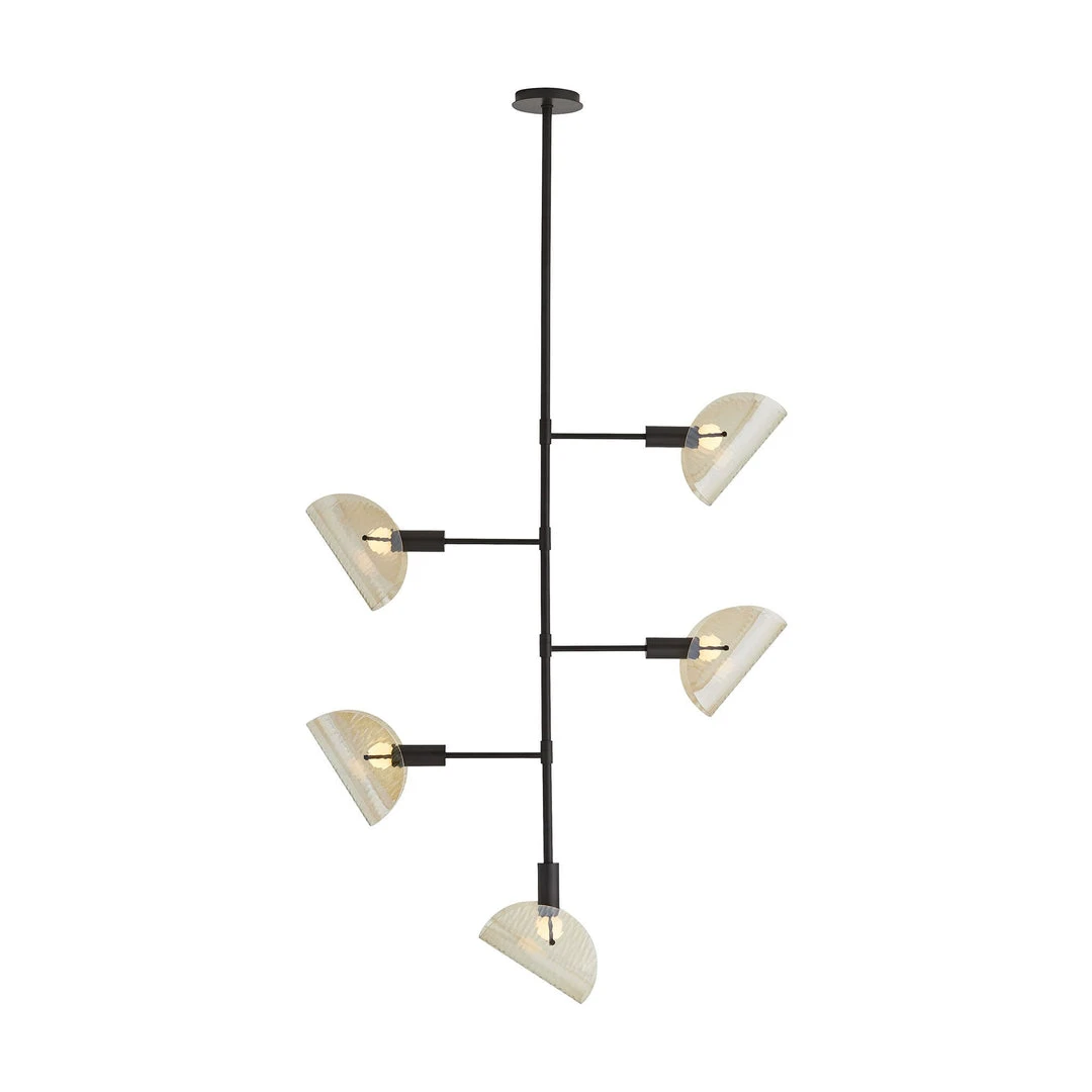 Arteriors Home New Arrivals Bend Chandelier Amber Steel 7 Arteriors Home New Arrivals Bend Chandelier Amber Steel