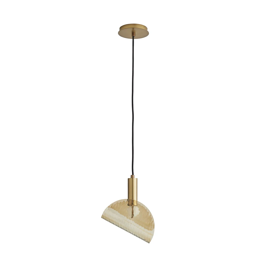 Arteriors Home Bend Pendant Amber Brass New Arrivals 3 Arteriors Home Bend Pendant Amber Brass New Arrivals