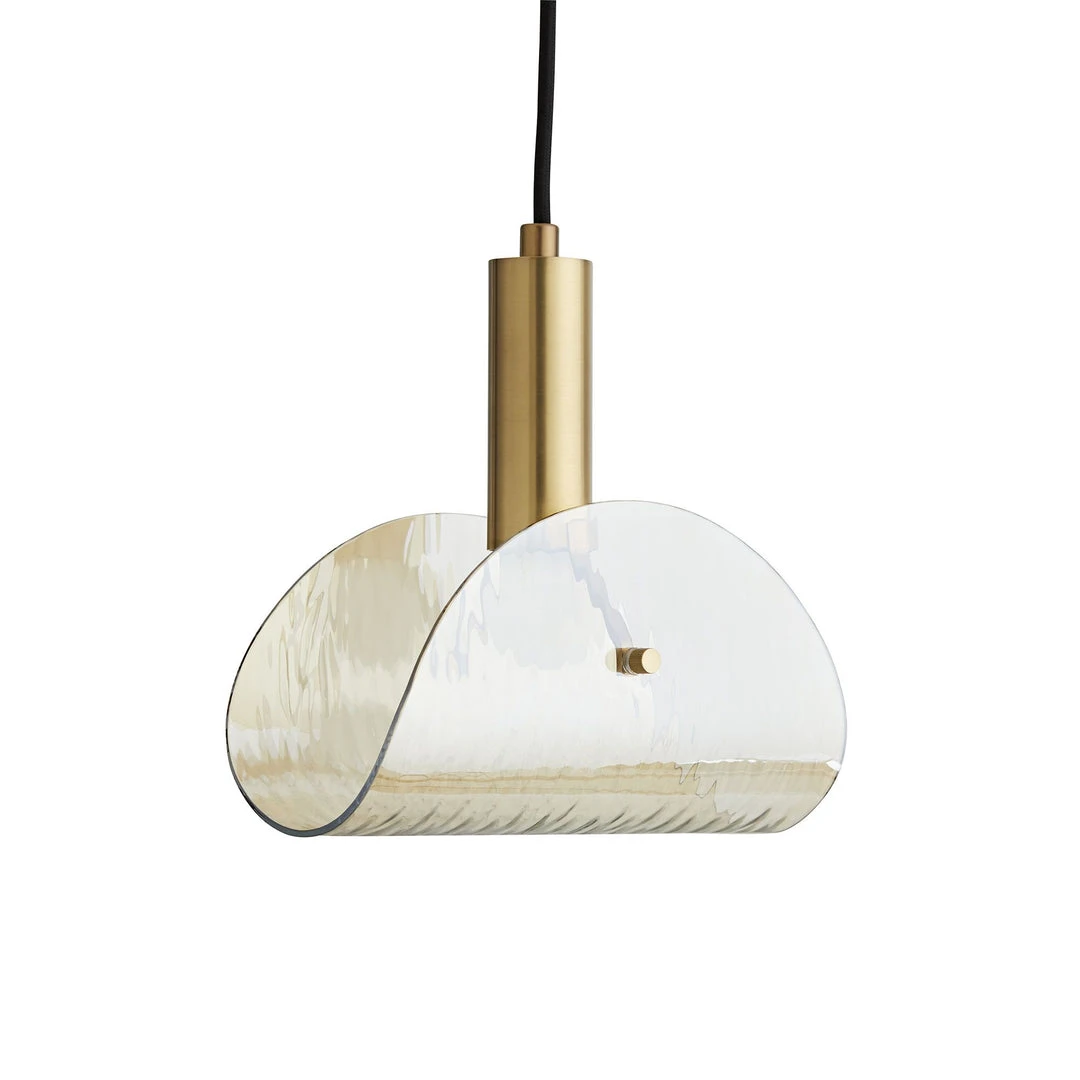 Arteriors Home Bend Pendant Amber Brass New Arrivals 7 Arteriors Home Bend Pendant Amber Brass New Arrivals