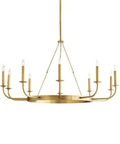 Arteriors Home New Arrivals Berlin Chandelier Antique Brass