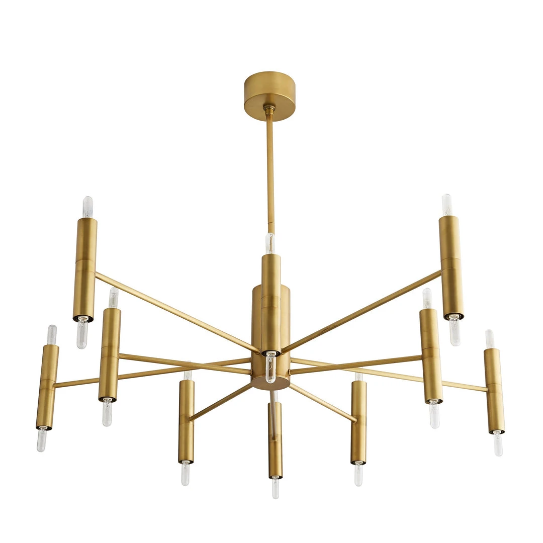 Arteriors Home New Arrivals Bozeman Chandelier Antique Brass 4 Arteriors Home New Arrivals Bozeman Chandelier Antique Brass