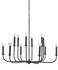Arteriors Home New Arrivals Breck Small Chandelier Bronze