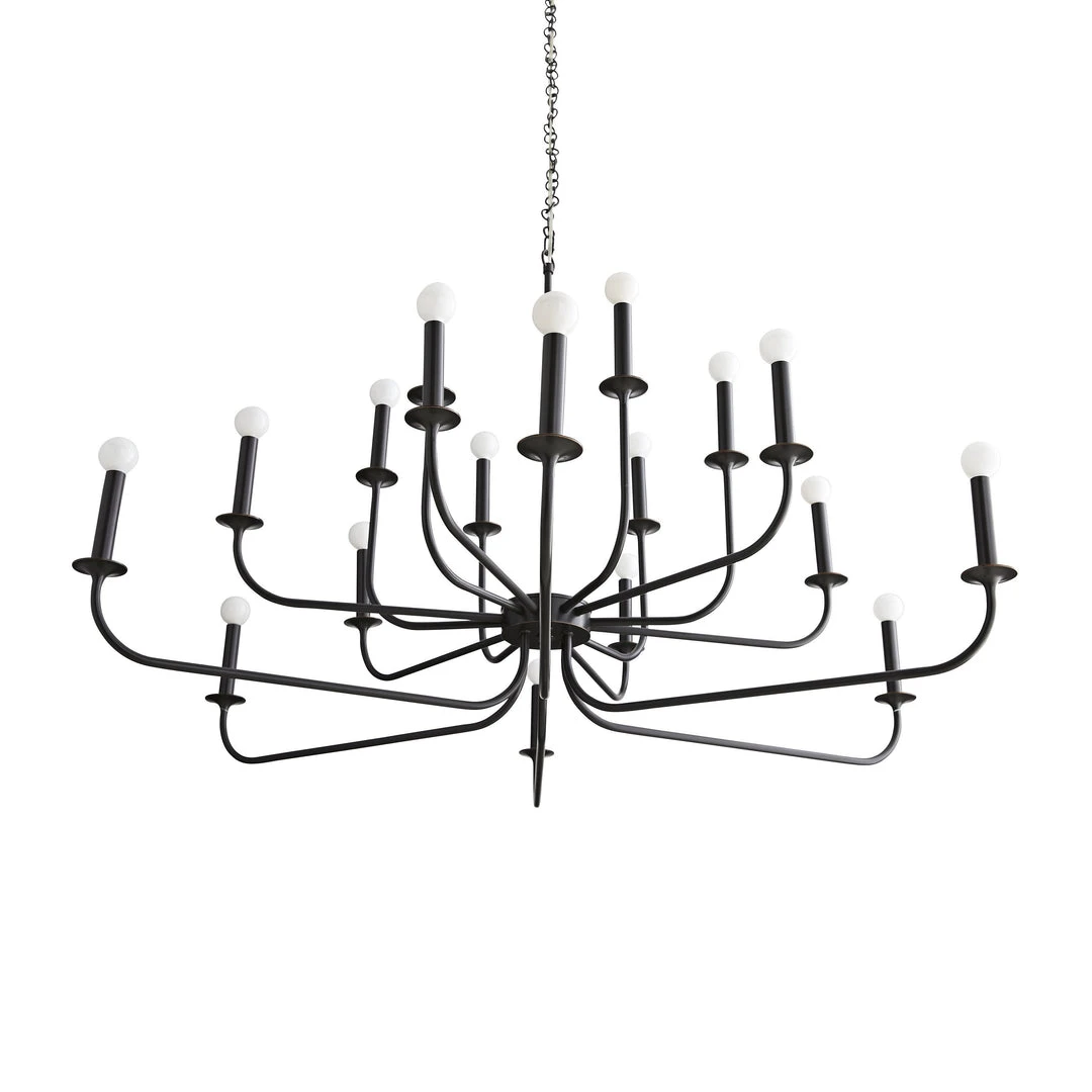 Arteriors Home Breck Large Chandelier Bronze 8 Arteriors Home Breck Large Chandelier Bronze
