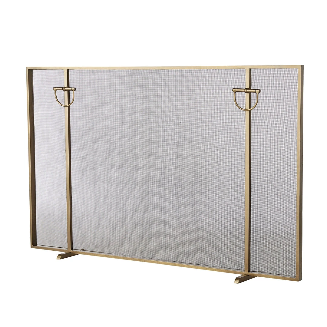 Arteriors Home New Arrivals Brooklyn Fireplace Screen Antique Brass 1 Arteriors Home New Arrivals Brooklyn Fireplace Screen Antique Brass