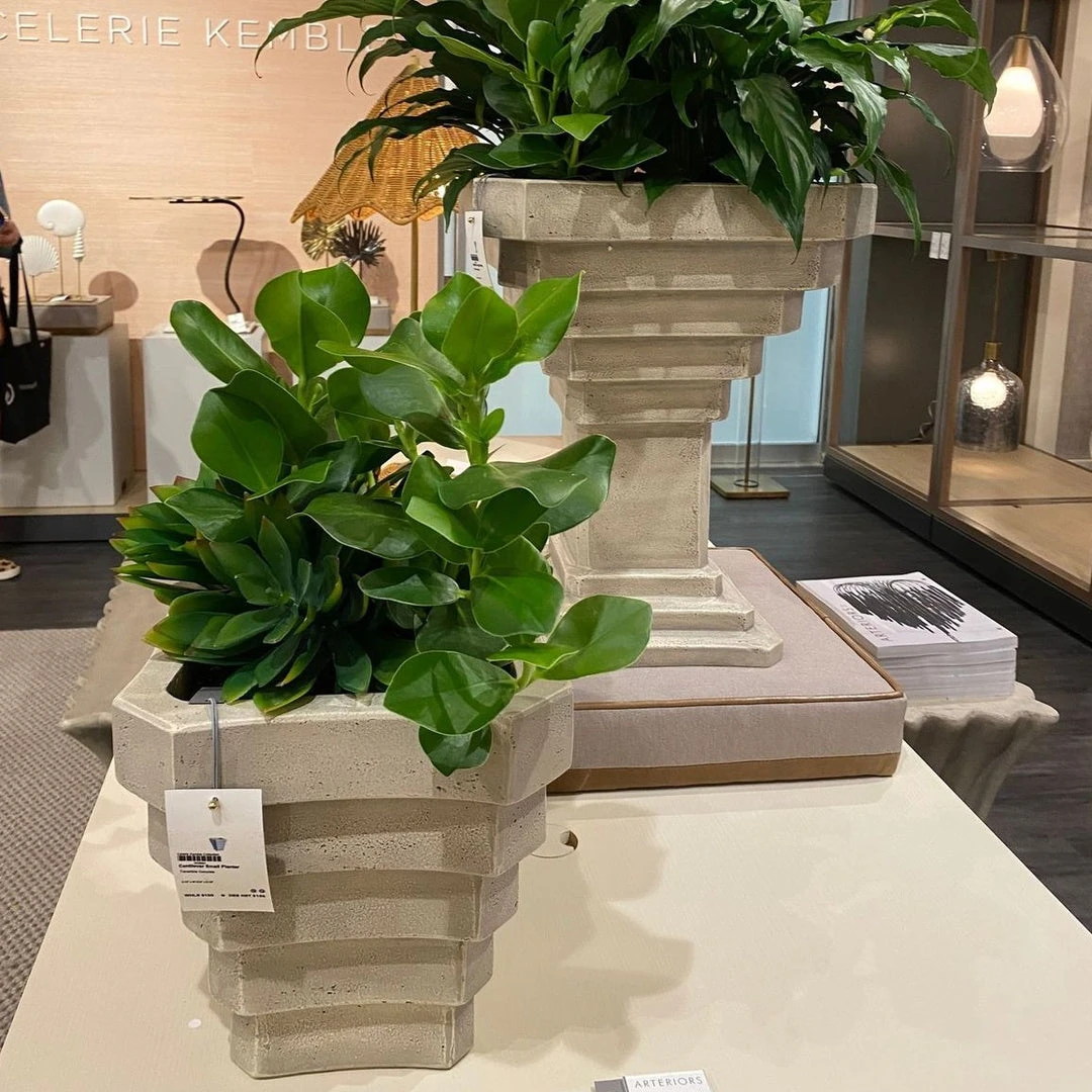 Arteriors Home Cantilever Large Planter 2 Arteriors Home Cantilever Large Planter