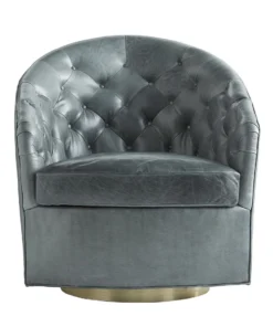 Arteriors Home New Arrivals Capri Chair Juniper Leather Champagne Swivel 10 Arteriors Home New Arrivals Capri Chair Juniper Leather Champagne Swivel