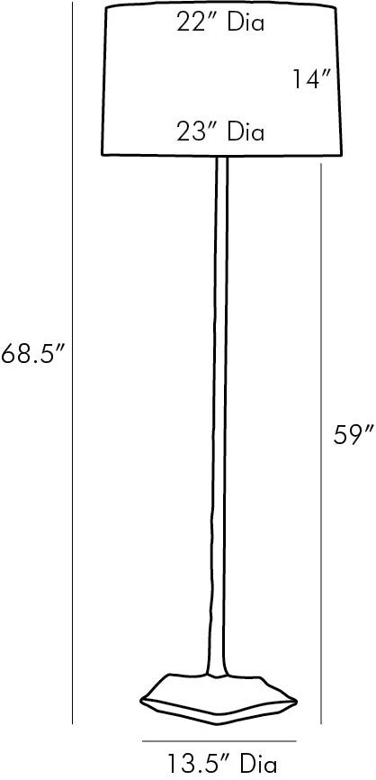 Arteriors Home Charles Floor Lamp 6 Arteriors Home Charles Floor Lamp