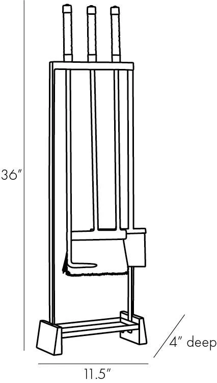 Arteriors Home Cinder Fireplace Tool Set New Arrivals 8 Arteriors Home Cinder Fireplace Tool Set New Arrivals