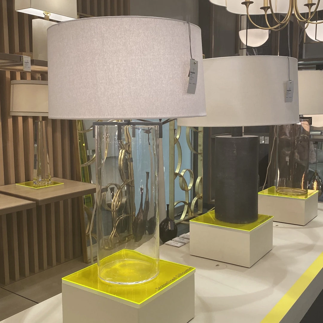 Arteriors Home New Arrivals Dale Lamp Clear And Black 2 Arteriors Home New Arrivals Dale Lamp Clear And Black