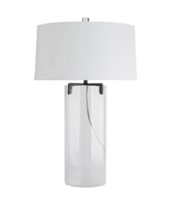 Arteriors Home New Arrivals Dale Lamp Clear And Black