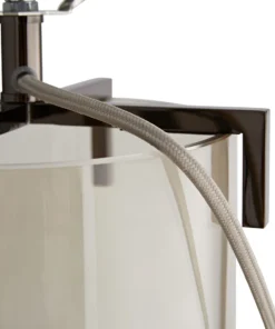 Arteriors Home Dale Lamp Smoke And Brown Nickel New Arrivals