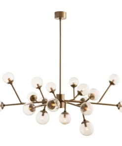 Arteriors Home Dallas Medium Chandelier Vintage Brass New Arrivals