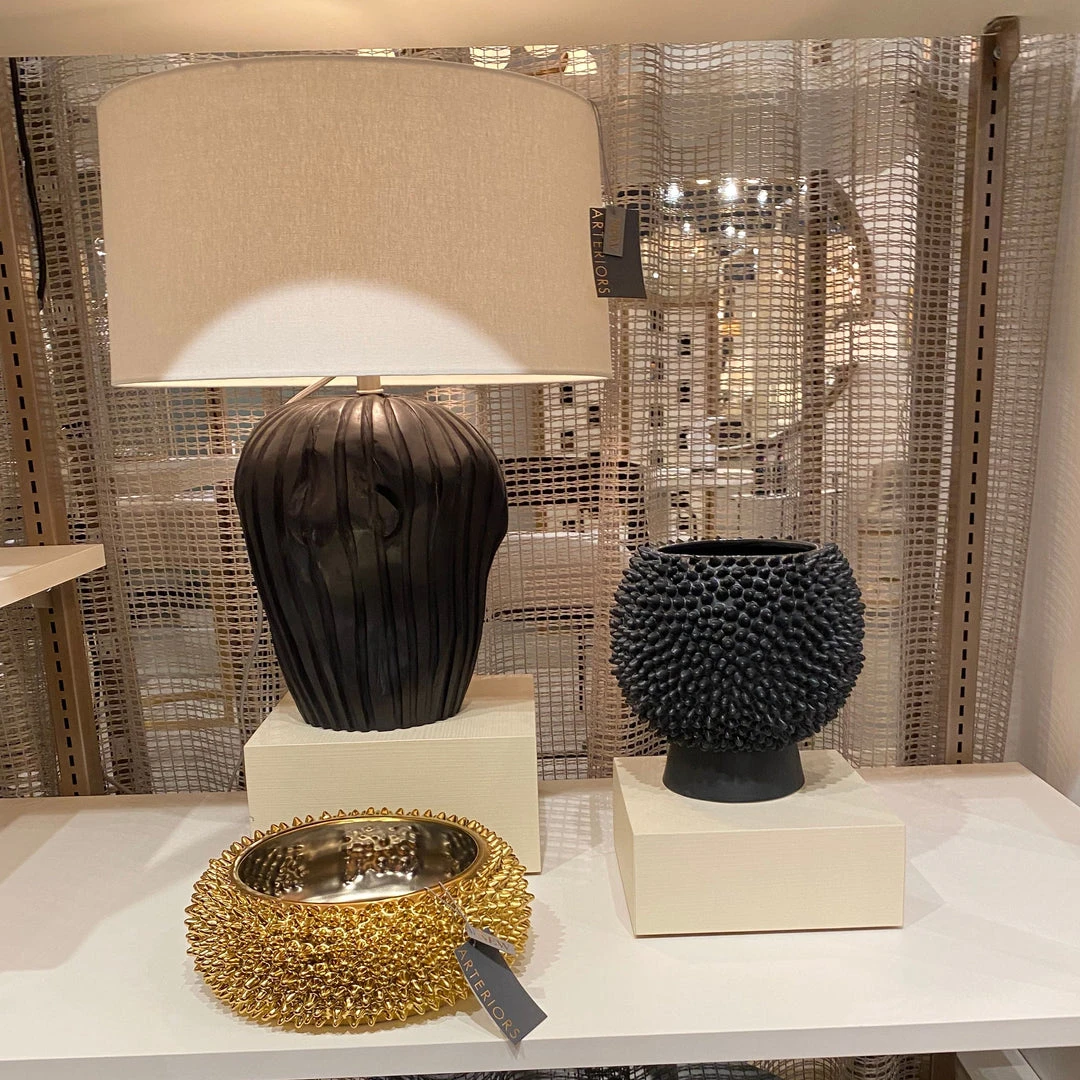 Arteriors Home Daria Short Vase Gold 6 Arteriors Home Daria Short Vase Gold