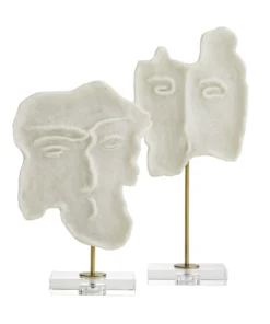 Arteriors Home New Arrivals David Sculptures Set Of Two
