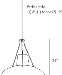 Arteriors Home New Arrivals Dawn Pendant