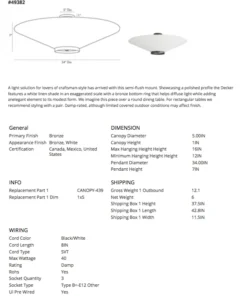 Arteriors Home New Arrivals Decker Semi Flush Bronze 15 Arteriors Home New Arrivals Decker Semi Flush Bronze