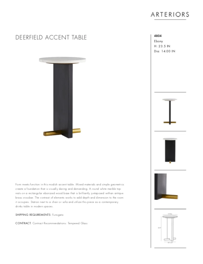 Arteriors Home Deerfield Accent Table New Arrivals 10 Arteriors Home Deerfield Accent Table New Arrivals