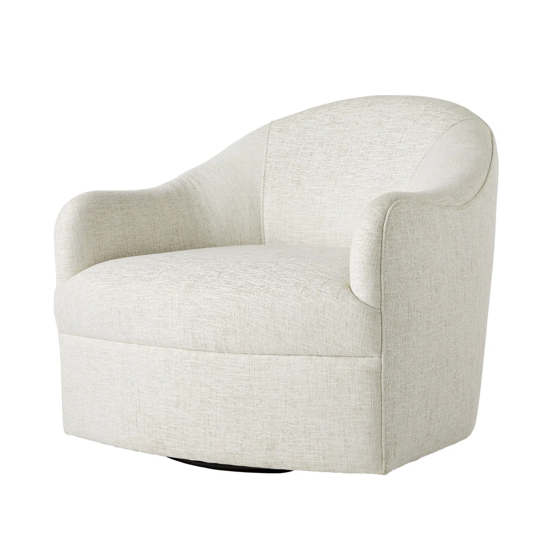 Arteriors Home Delfino Chair Frost Linen Swivel New Arrivals 1 Arteriors Home Delfino Chair Frost Linen Swivel New Arrivals