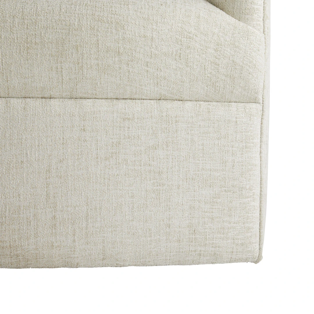 Arteriors Home Delfino Chair Frost Linen Swivel New Arrivals 6 Arteriors Home Delfino Chair Frost Linen Swivel New Arrivals
