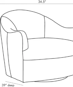 Arteriors Home Delfino Chair Frost Linen Swivel New Arrivals 16 Arteriors Home Delfino Chair Frost Linen Swivel New Arrivals