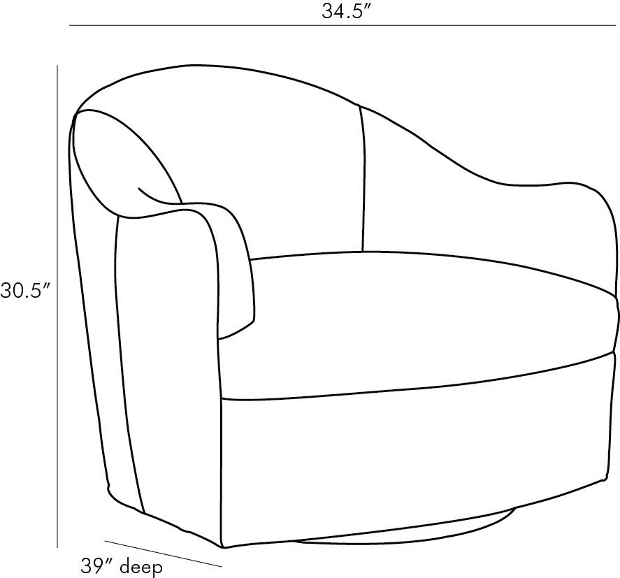 Arteriors Home Delfino Chair Frost Linen Swivel New Arrivals 8 Arteriors Home Delfino Chair Frost Linen Swivel New Arrivals