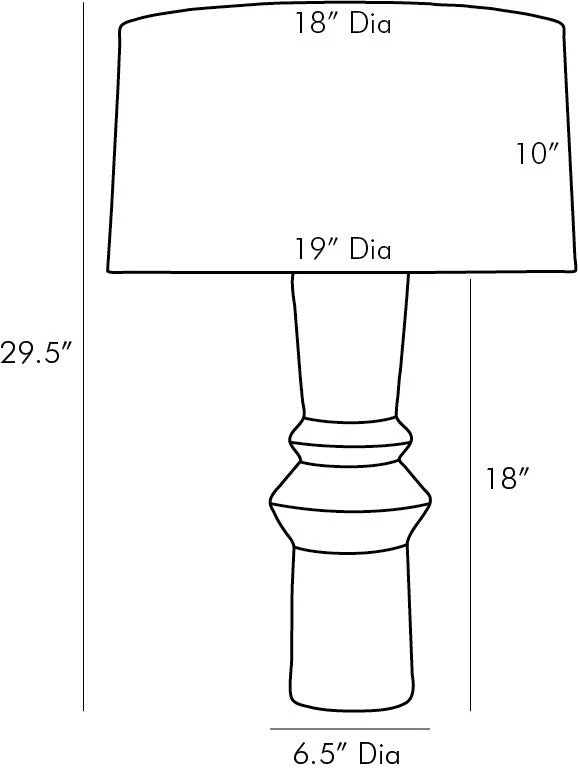 Arteriors Home New Arrivals Denton Lamp 6 Arteriors Home New Arrivals Denton Lamp