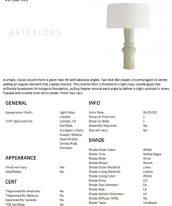 Arteriors Home New Arrivals Denton Lamp 14 Arteriors Home New Arrivals Denton Lamp