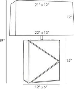 Arteriors Home Domingo Lamp 19 Arteriors Home Domingo Lamp