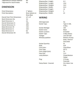 Arteriors Home Domingo Lamp 21 Arteriors Home Domingo Lamp