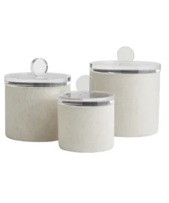 Arteriors Home New Arrivals Dora Containers Set Of Three
