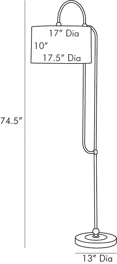 Arteriors Home New Arrivals Dorchester Floor Lamp Antique Brass 9 Arteriors Home New Arrivals Dorchester Floor Lamp Antique Brass