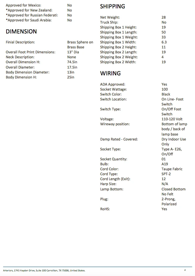 Arteriors Home New Arrivals Dorchester Floor Lamp Antique Brass 11 Arteriors Home New Arrivals Dorchester Floor Lamp Antique Brass