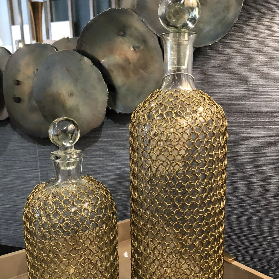 Arteriors Home Drexel Decanters Set Of 2 4 Arteriors Home Drexel Decanters Set Of 2