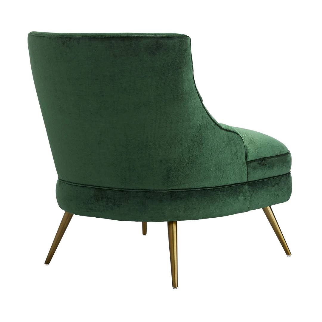 Arteriors Home Dune Chair Emerald Velvet 6 Arteriors Home Dune Chair Emerald Velvet
