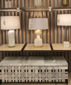 Arteriors Home Elis Bench White New Arrivals