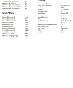 Arteriors Home Emerson Chandelier