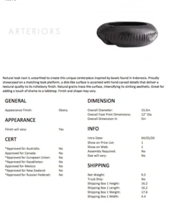 Arteriors Home Erie Centerpiece New Arrivals