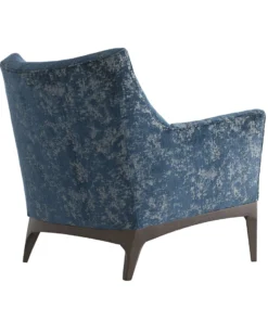 Arteriors Home New Arrivals Ferguson Chair Peacock Chenille Walnut