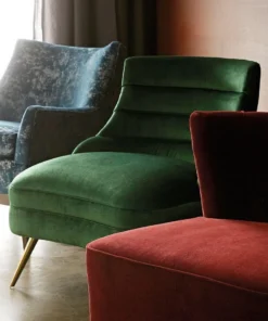 Arteriors Home New Arrivals Ferguson Chair Peacock Chenille Walnut