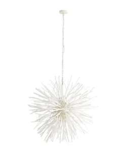 Arteriors Home Finch Chandelier White 18 Arteriors Home Finch Chandelier White