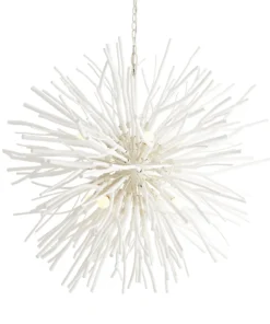 Arteriors Home Finch Chandelier White 14 Arteriors Home Finch Chandelier White