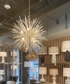 Arteriors Home Finch Chandelier White 13 Arteriors Home Finch Chandelier White