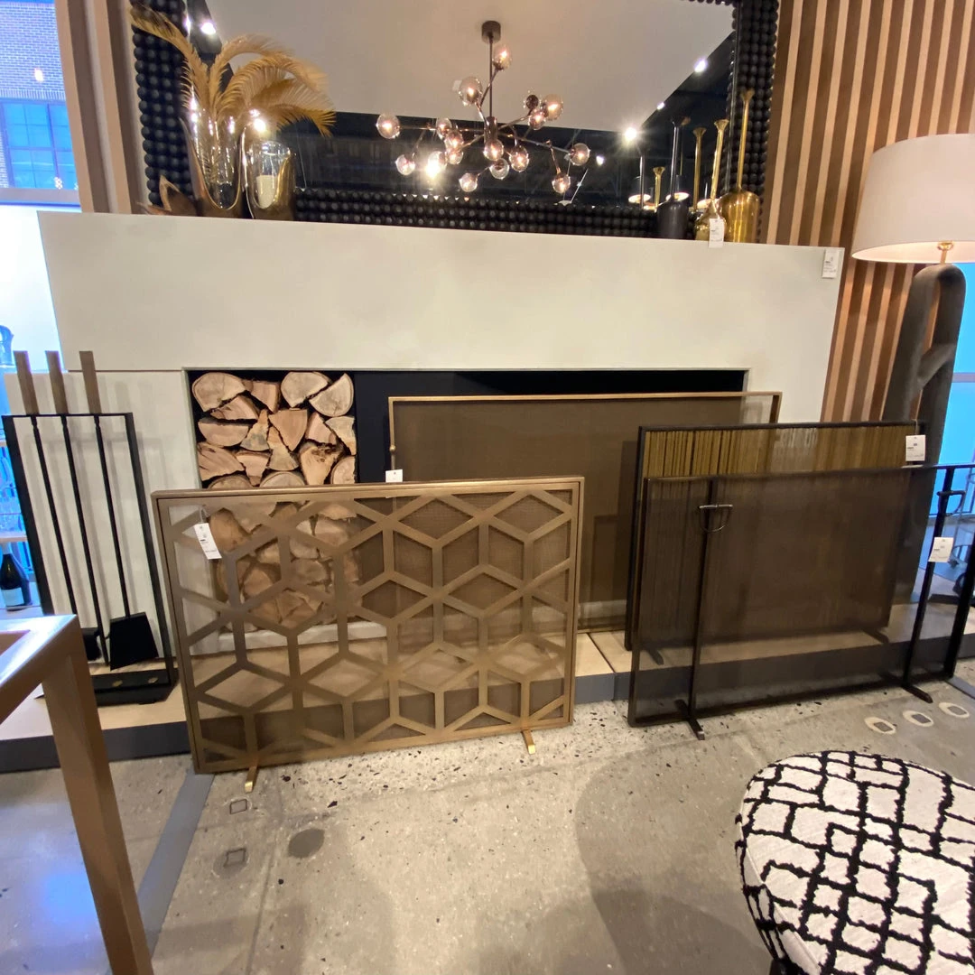 Arteriors Home Hathaway Fire Screen 4 Arteriors Home Hathaway Fire Screen